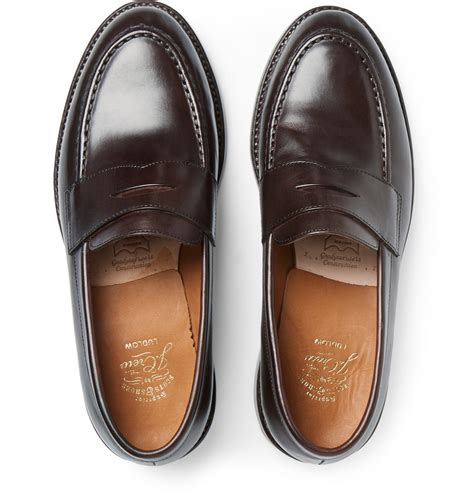 leather penny loafer men